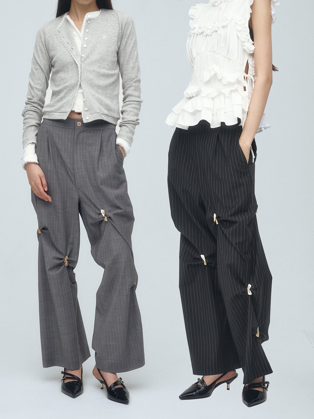 gathered random pants