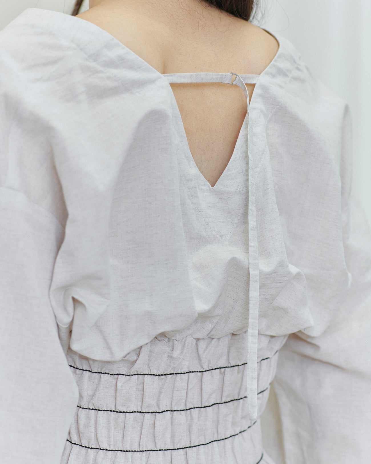 shirring blouse