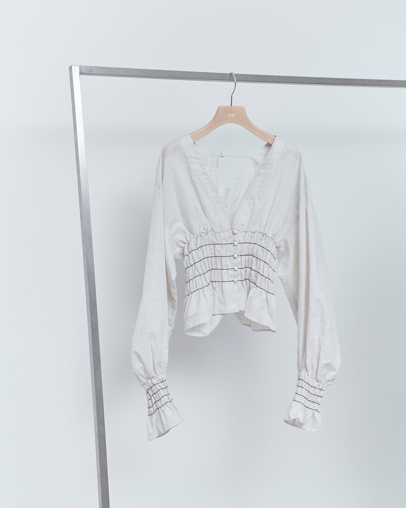 shirring blouse