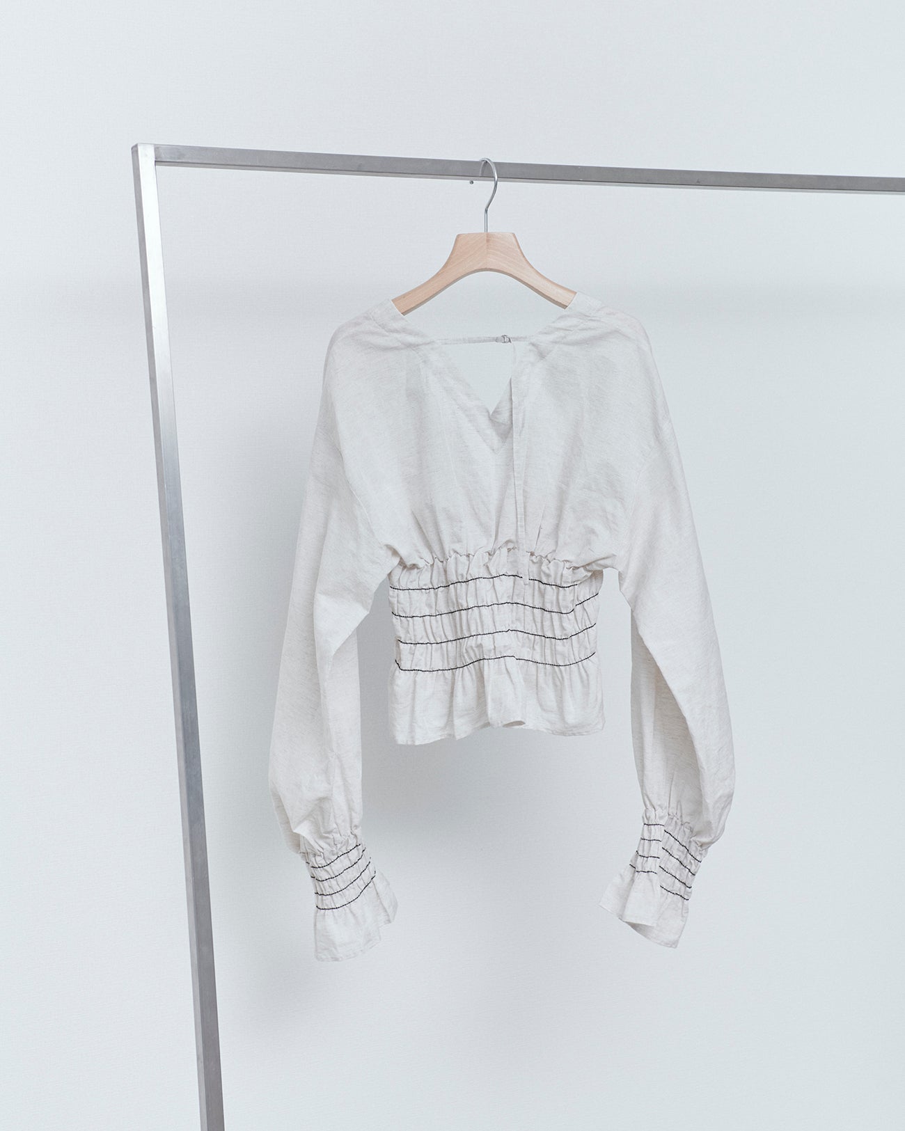 shirring blouse