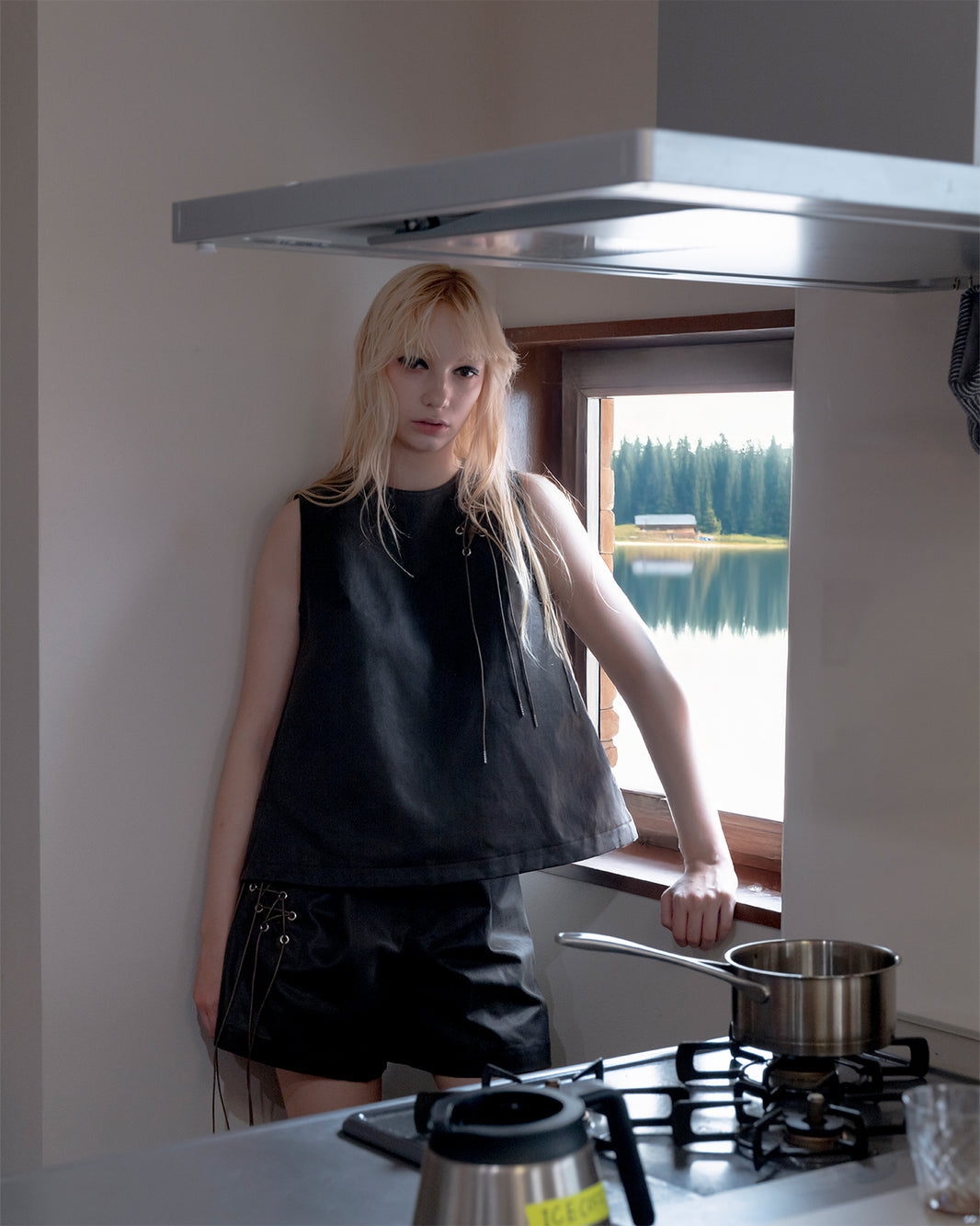 Star Sleeveless Tops
