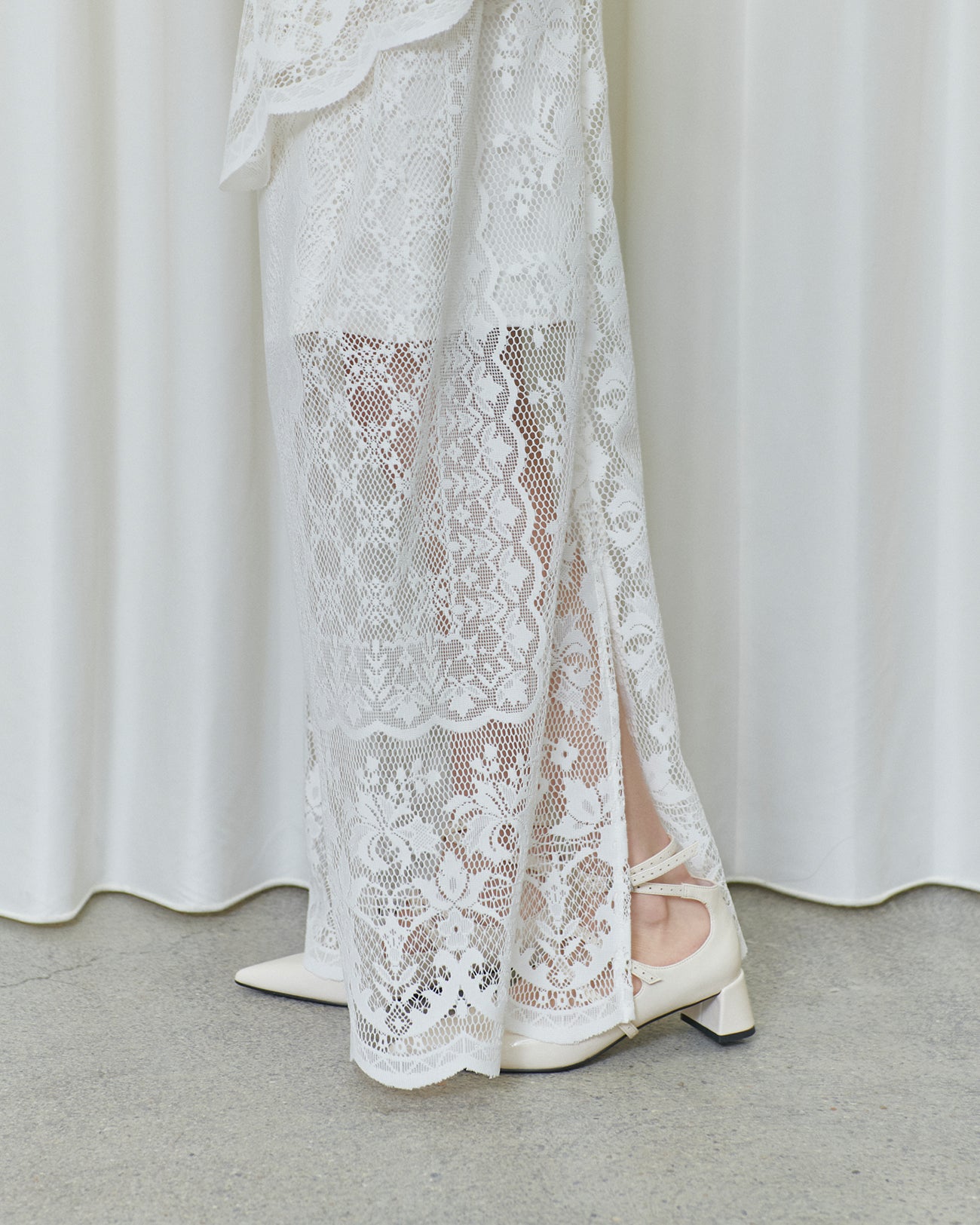 【One of a kind 】 panel lace dress