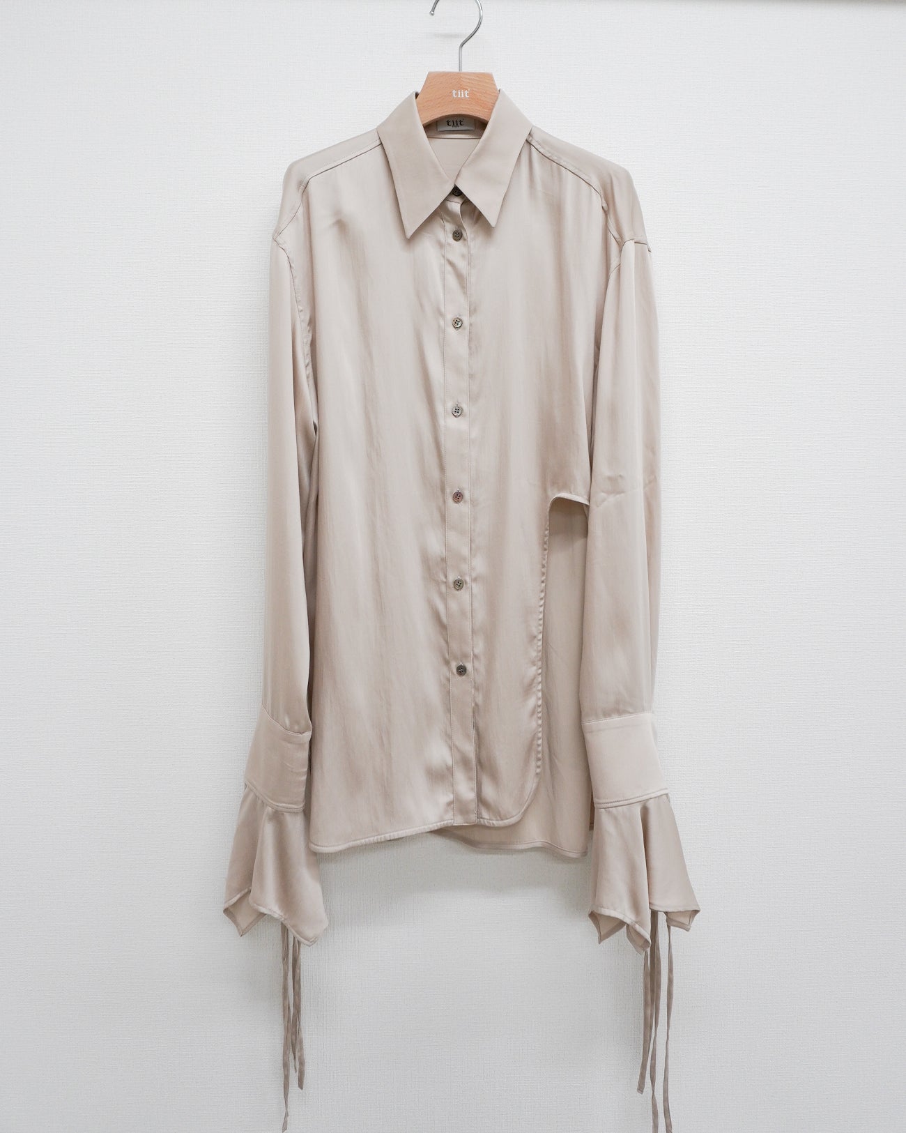 asymmetry shirt