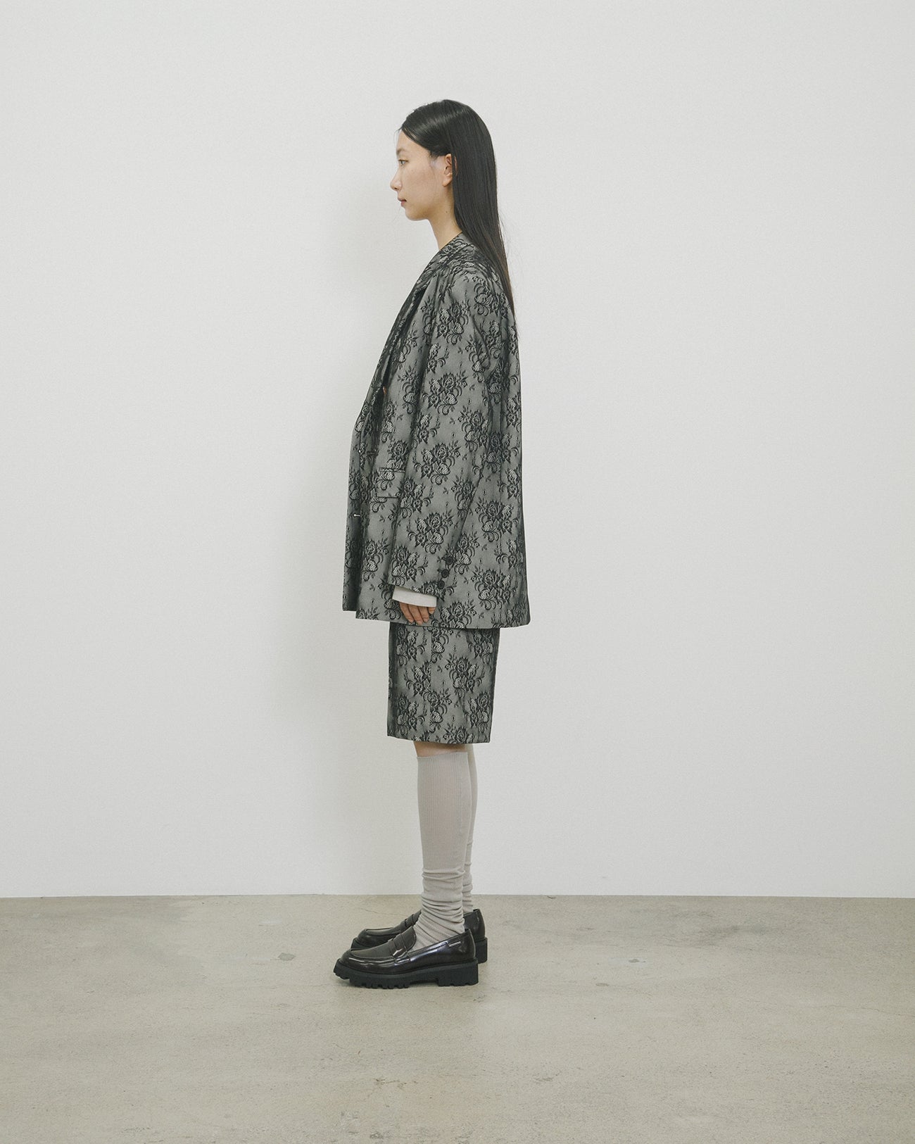 lace bonding double jacket