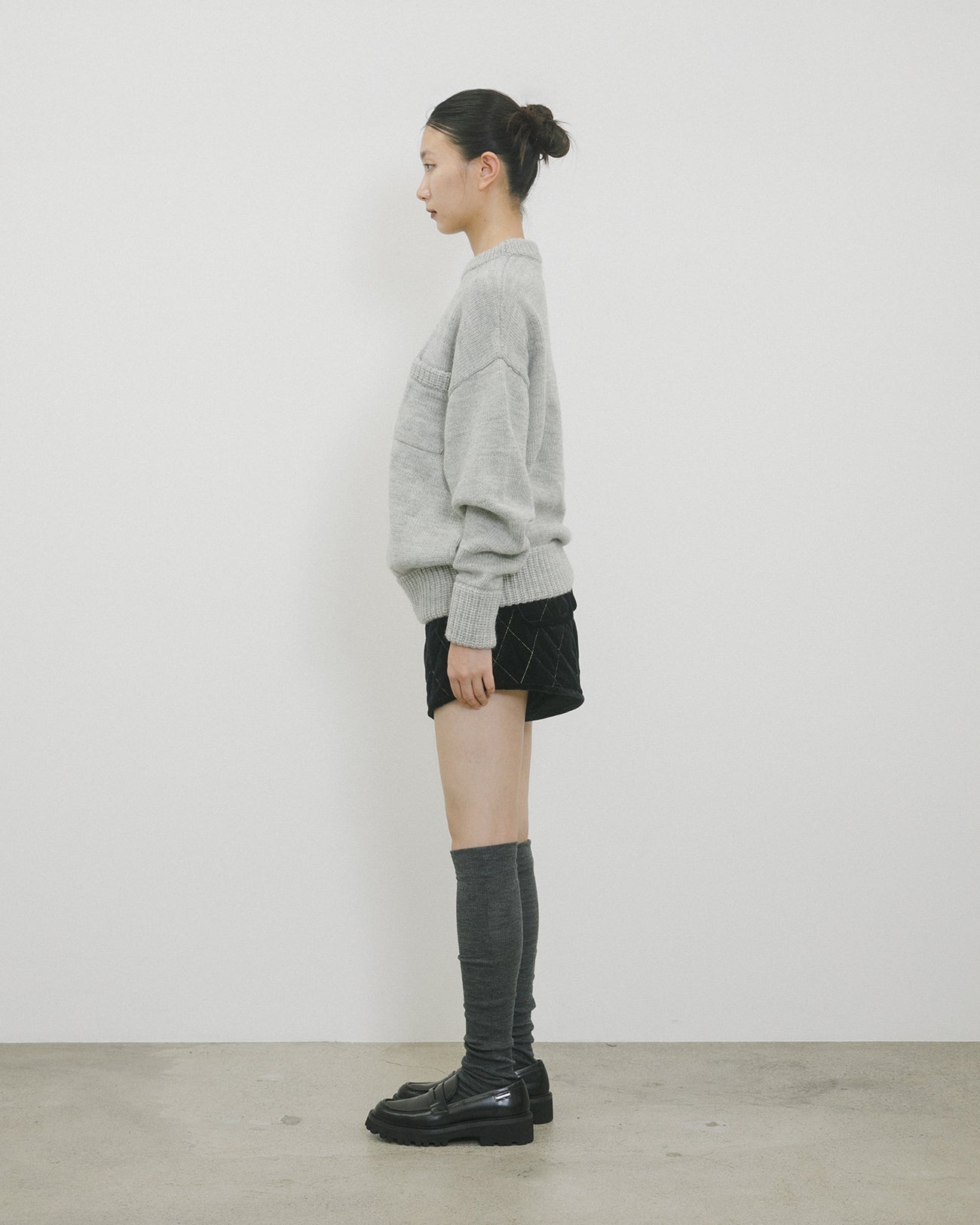 neck warmer set pullover