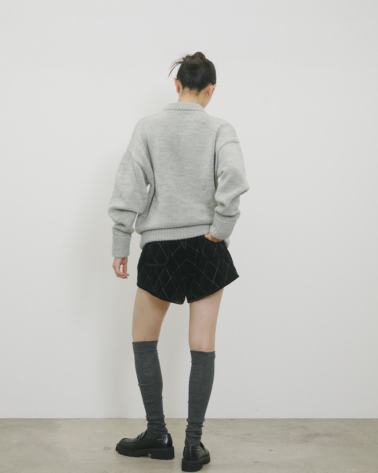 neck warmer set pullover