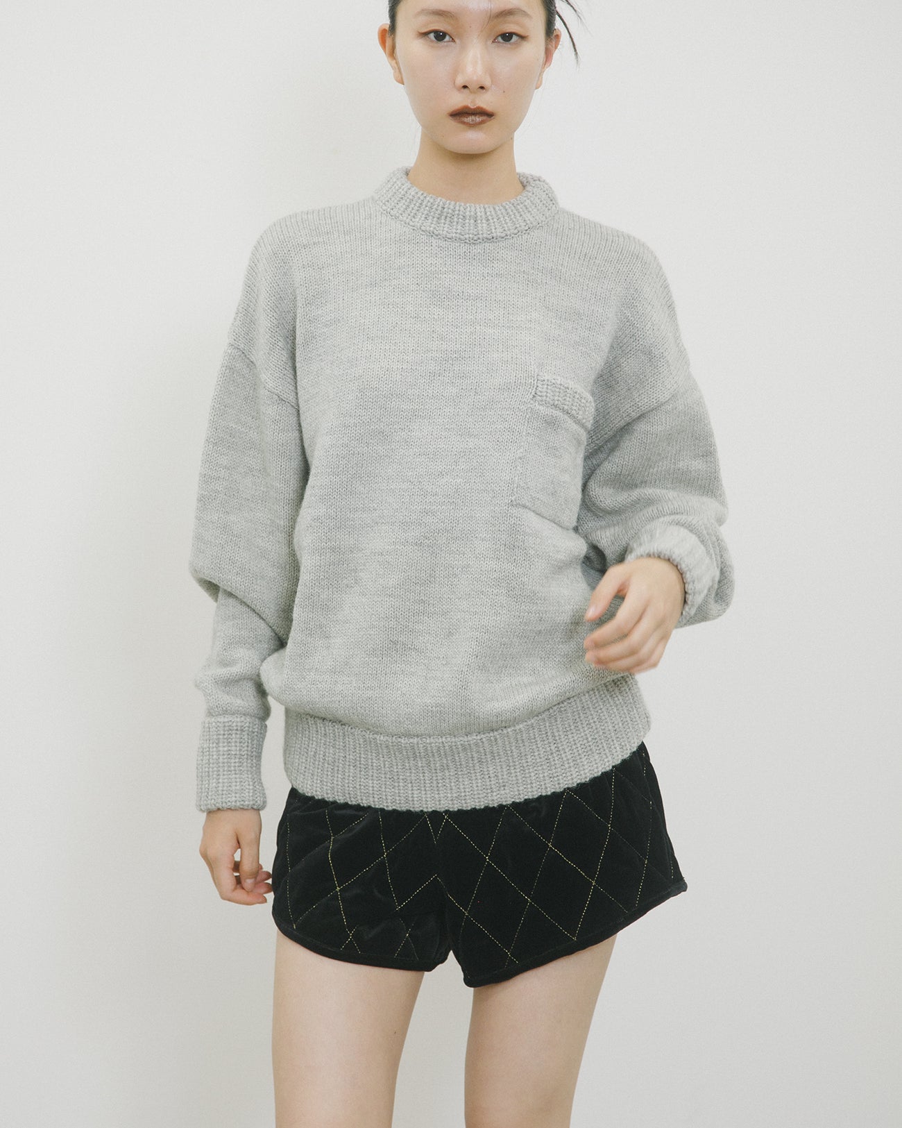 neck warmer set pullover