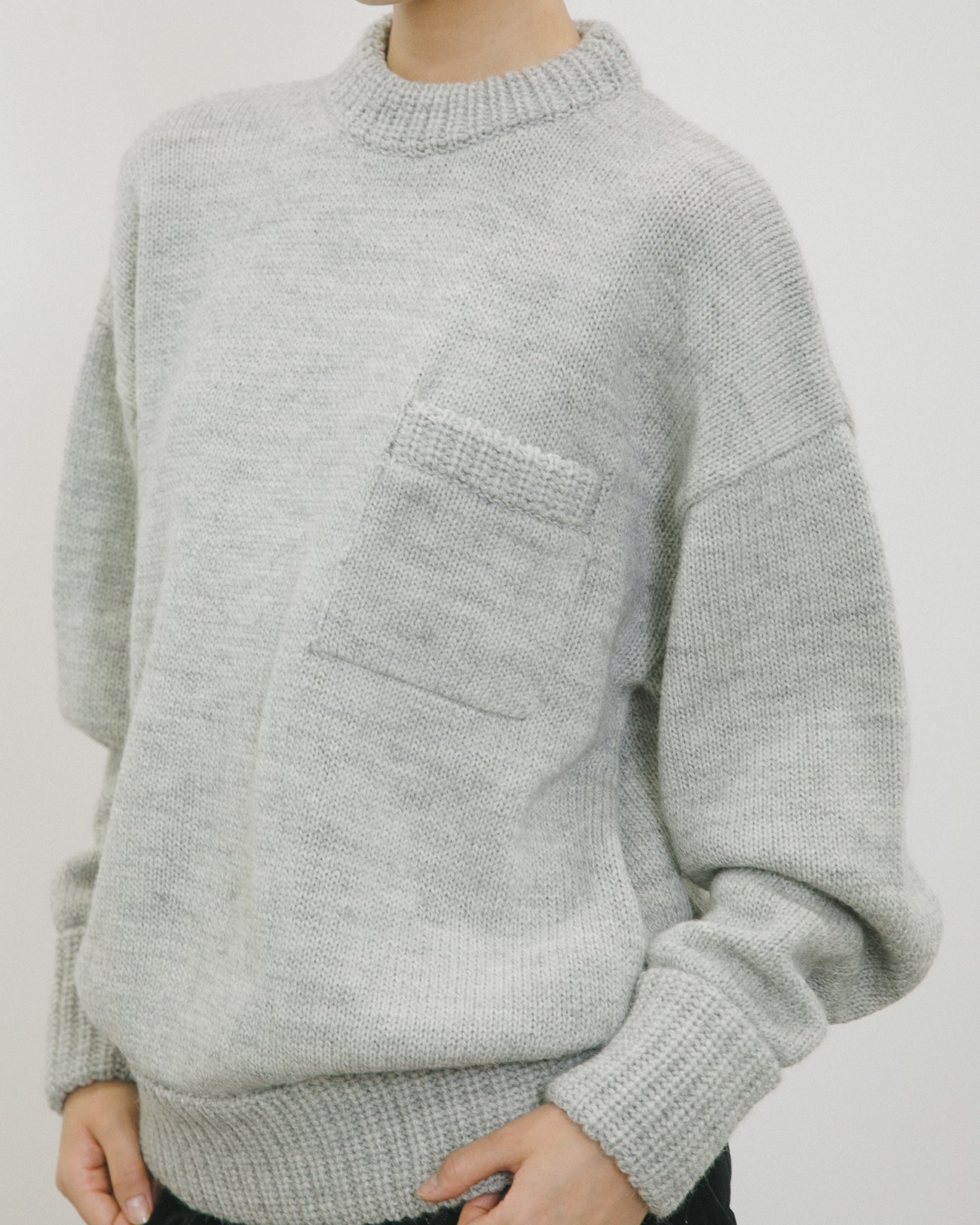neck warmer set pullover