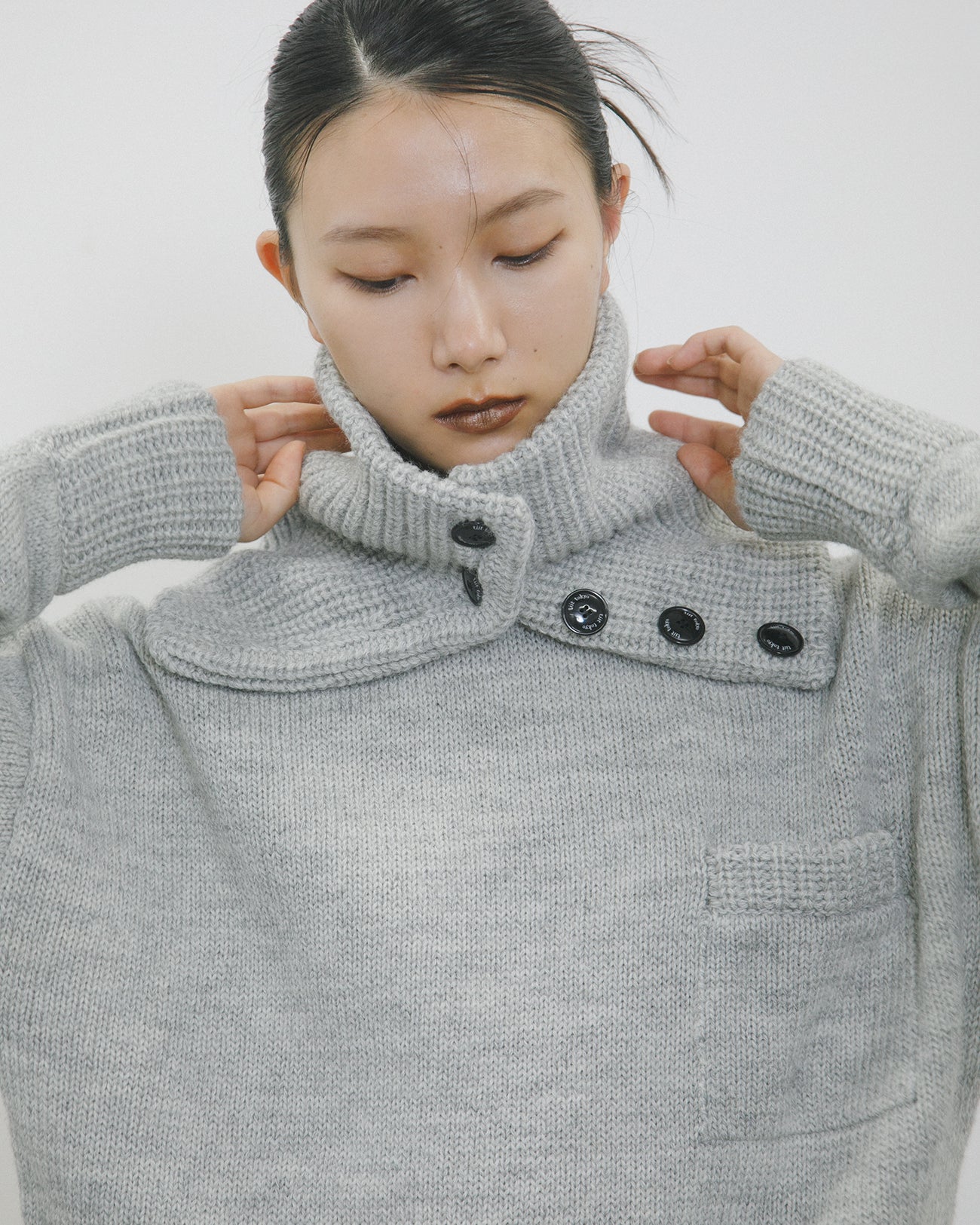 neck warmer set pullover