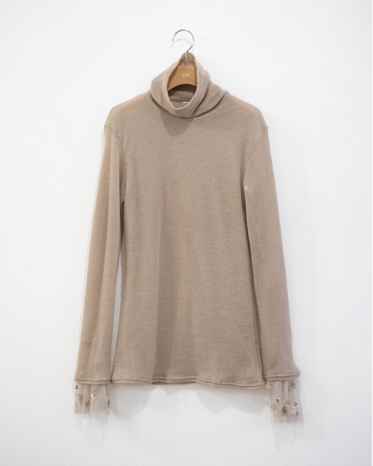mesh jersey turtle tops