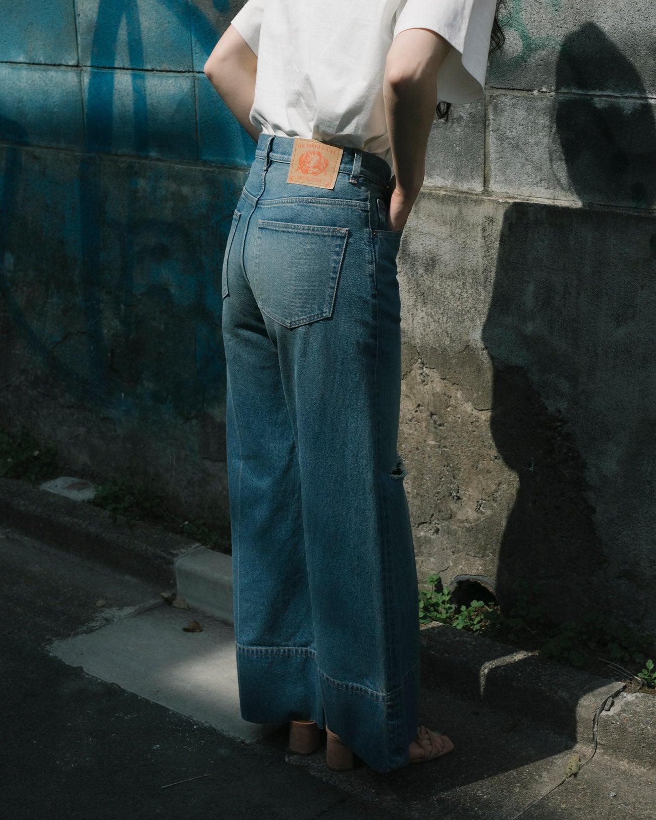 denim pants (indigo)