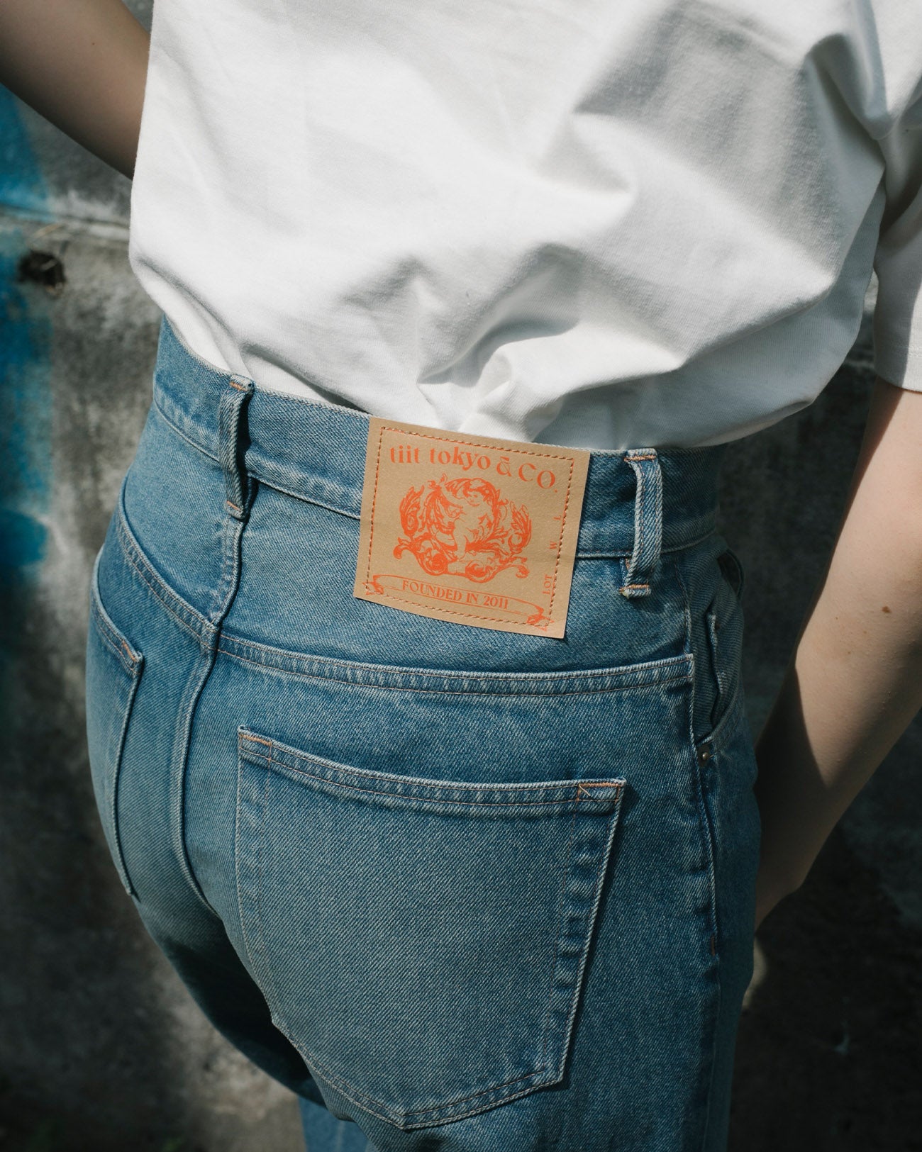 denim pants (indigo)
