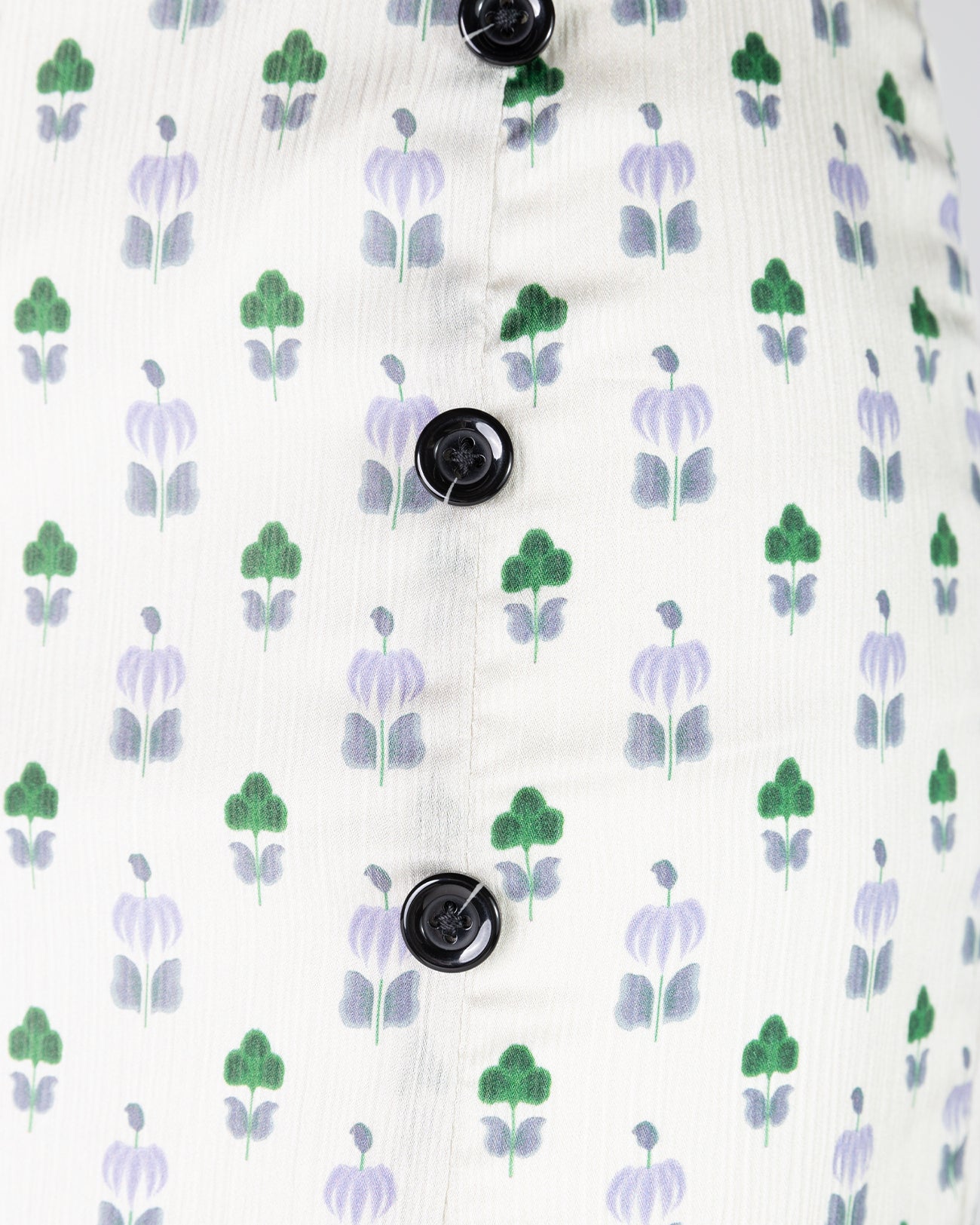 flower print long skirt