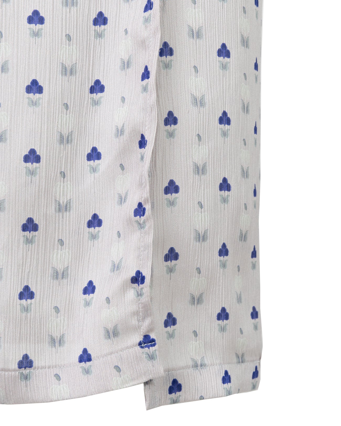 flower print long skirt