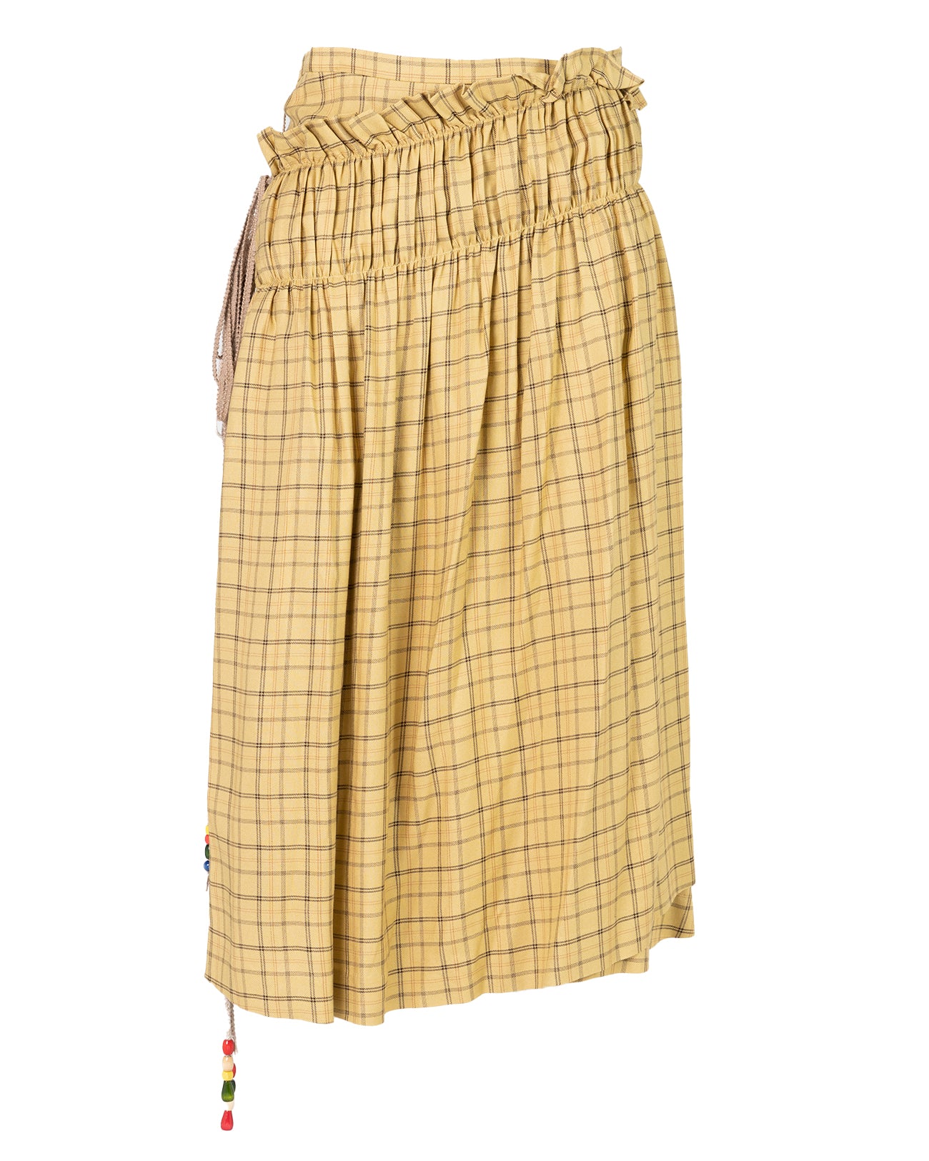 long ribbon skirt