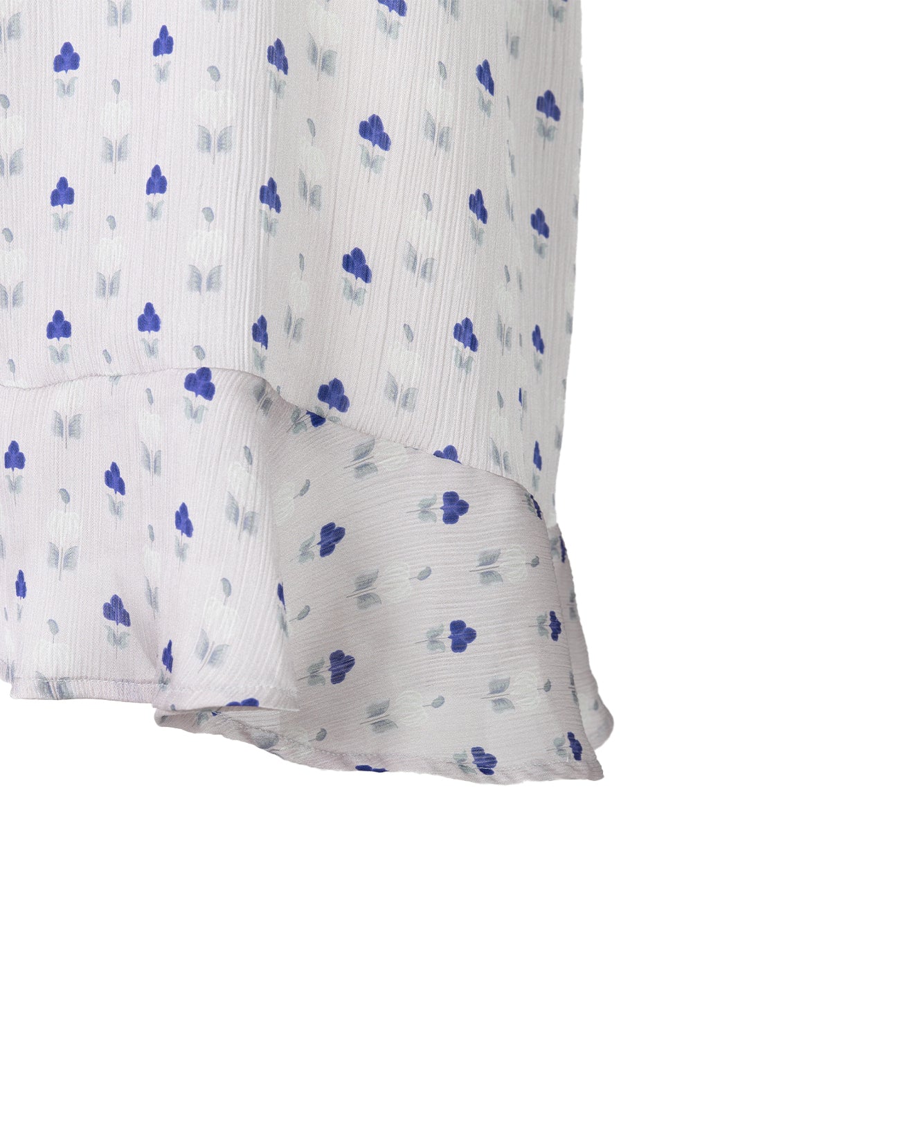 flower print ribbon dress