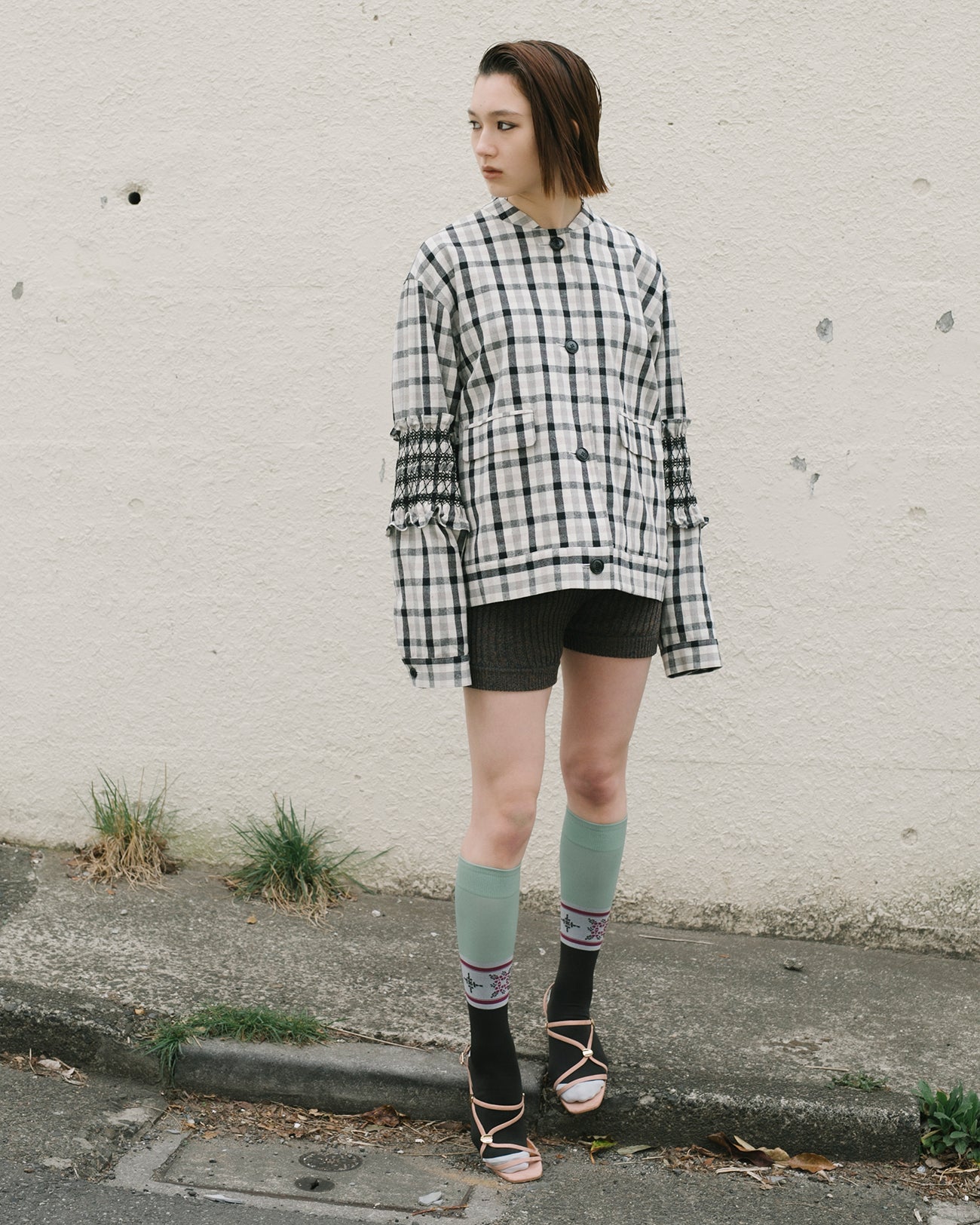 short pants knit