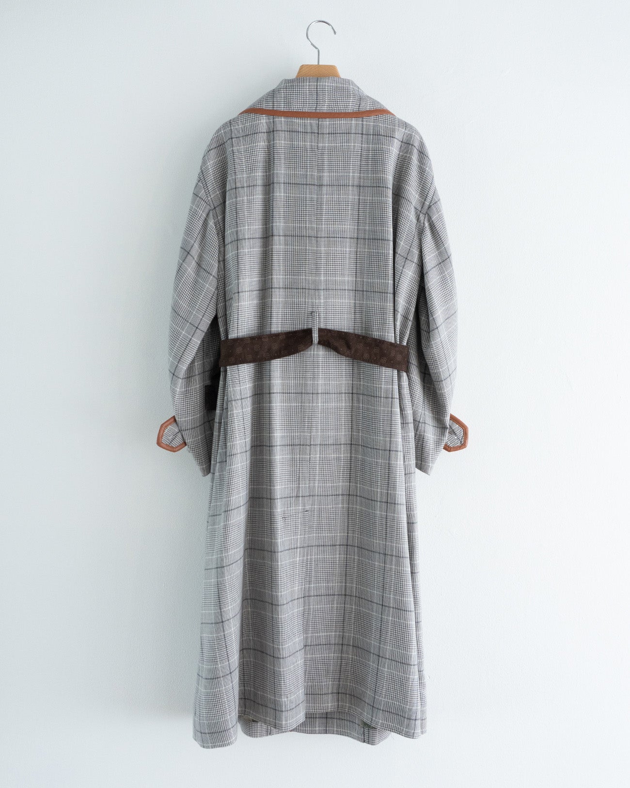 check trench coat