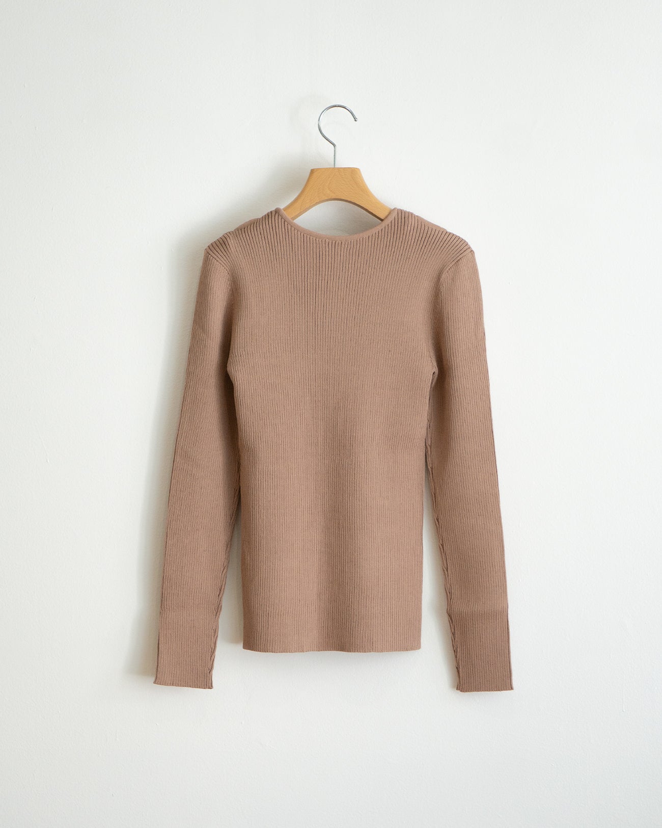 open shoulder knit pullover