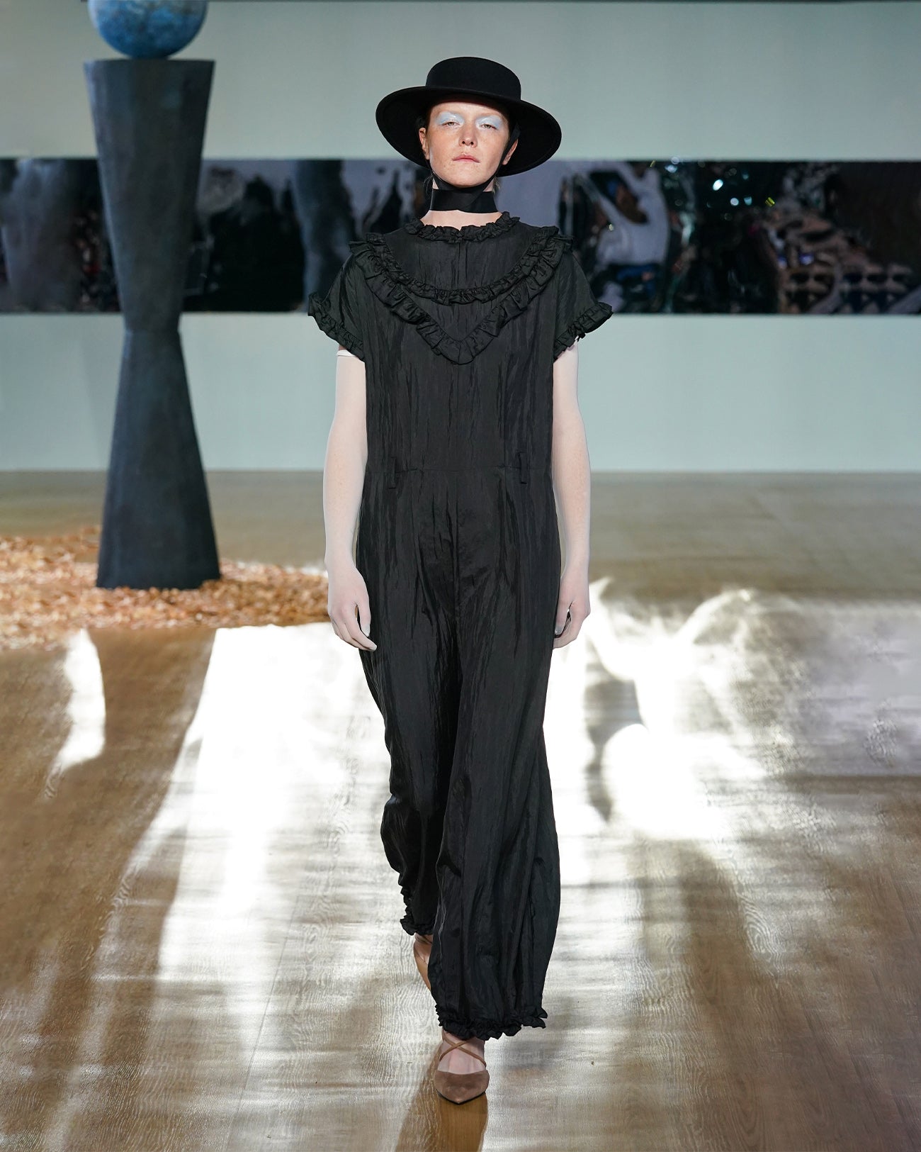 frill jumpsuit
