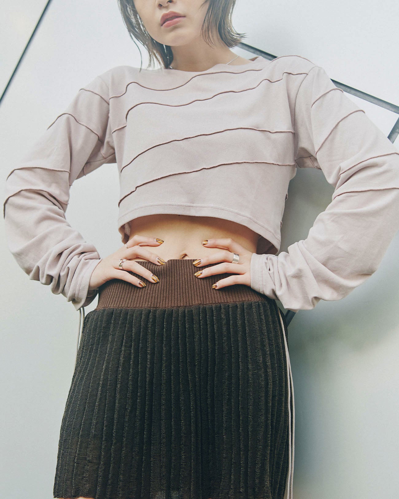 drawst mellow pullover