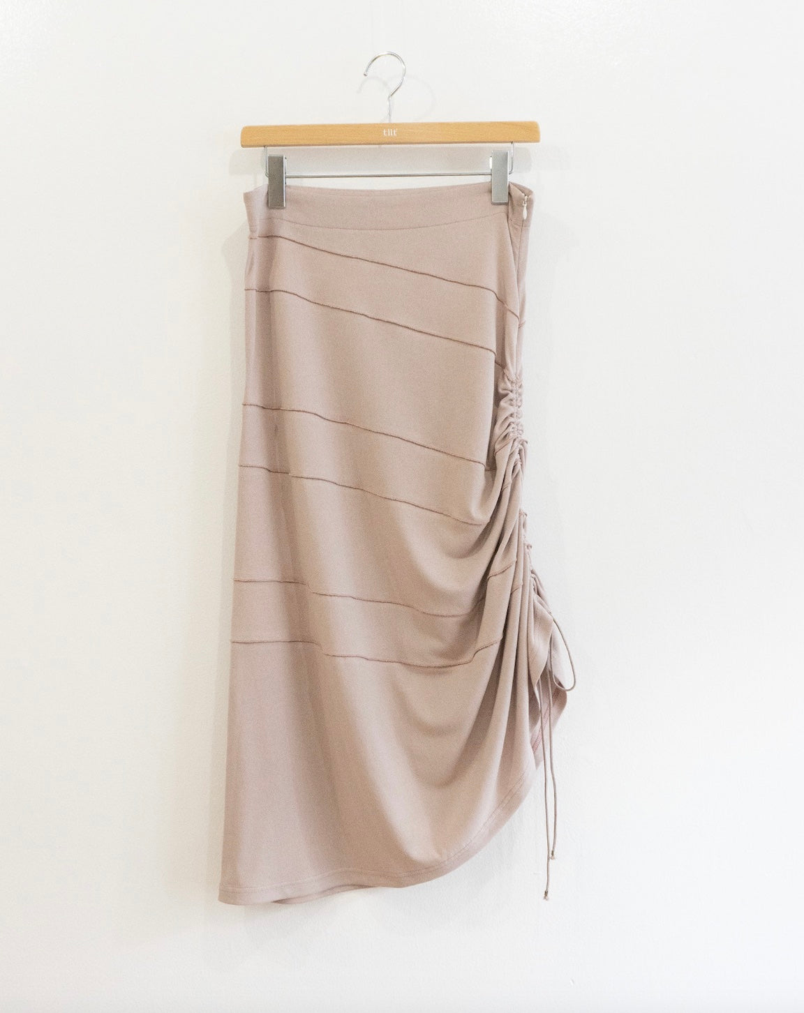 drawst mellow skirt