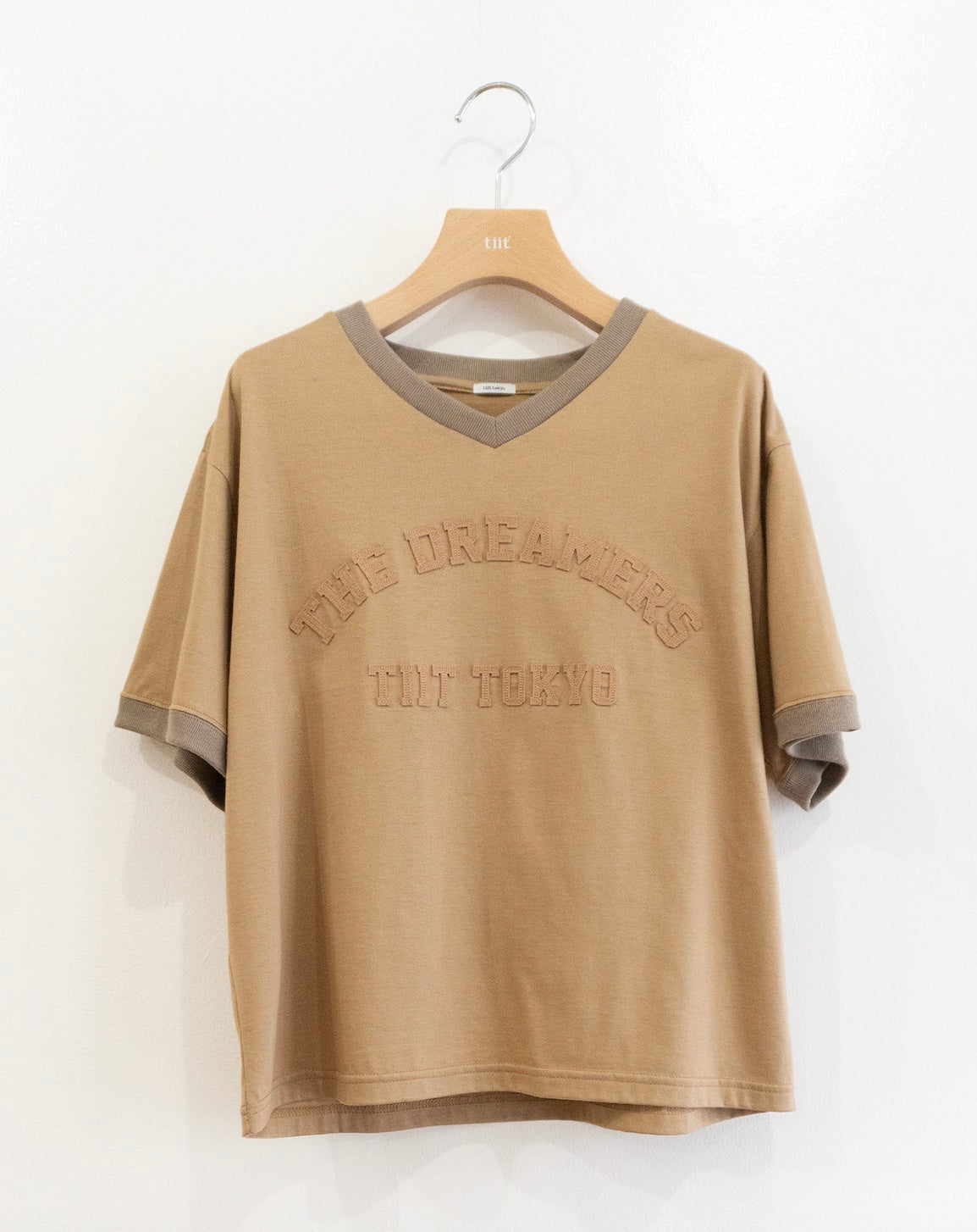 felt emb T shirt