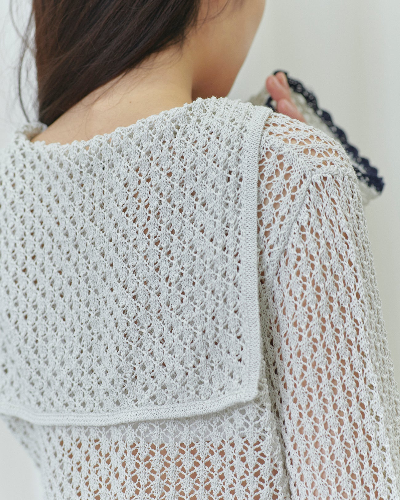 knit lace sailor suit