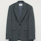 shiny herringbone jacket