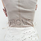 american sleeve print tee