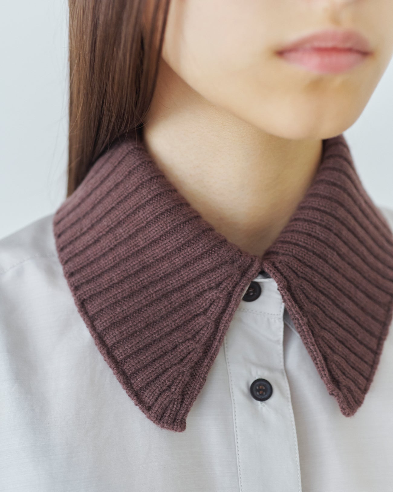 knit parts set shirt – tiit tokyo