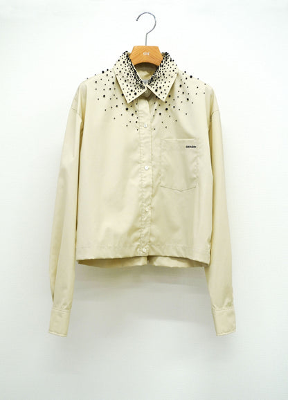 bijou cropped shirt