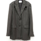 peaked lapel tailored jacket