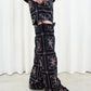 double gauze lace pants