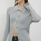 knit rib shirt