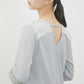 lace combination dress