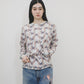 バタフライプリントロングTシャツ