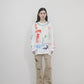 グラフィックロングTシャツ
