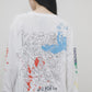 グラフィックロングTシャツ
