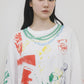 グラフィックロングTシャツ