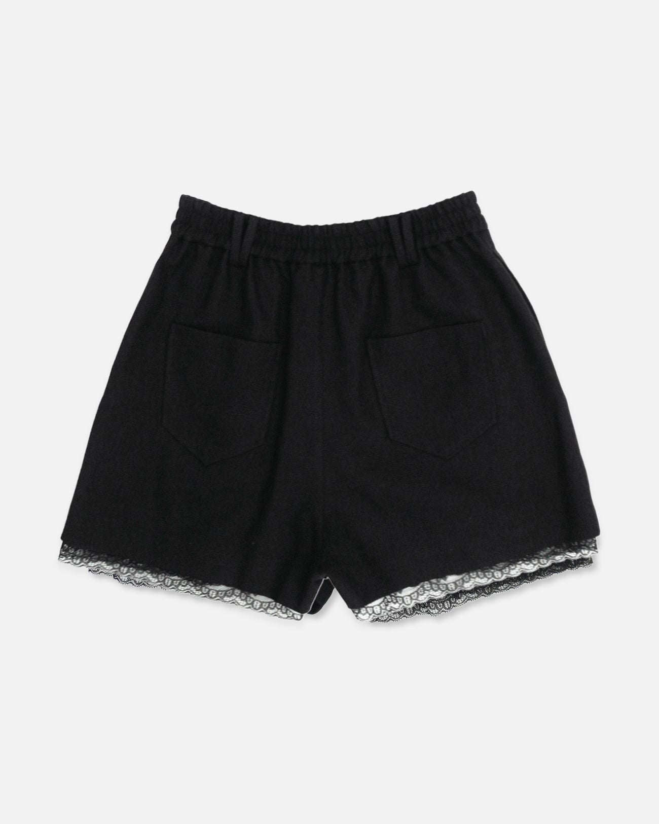 linen blend short pants