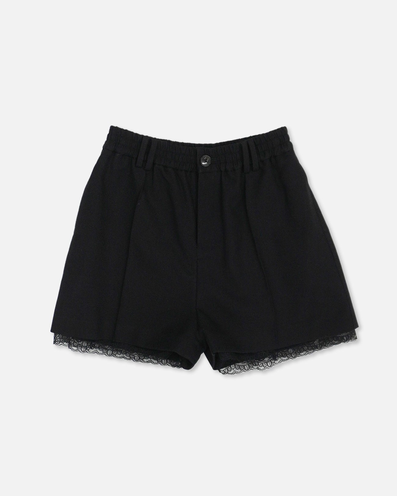 linen blend short pants