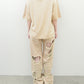 【HOHOEMI × tiit tokyo】original T shirt (beige)