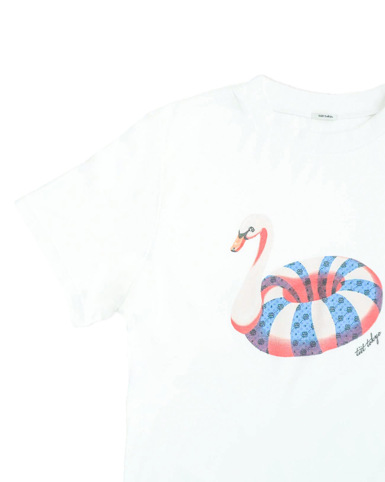 【HOHOEMI × tiit tokyo】original T shirt (white)