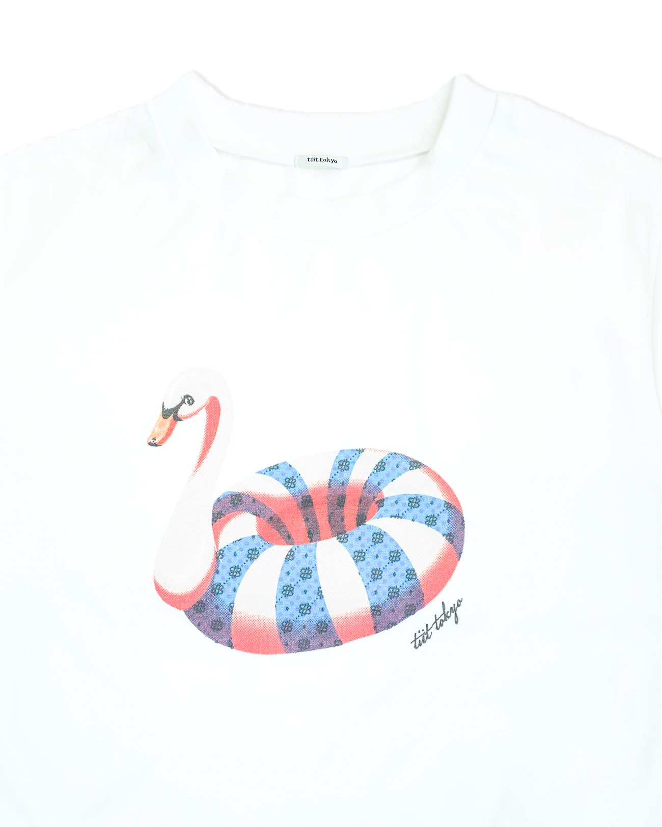 【HOHOEMI × tiit tokyo】original T shirt (white)