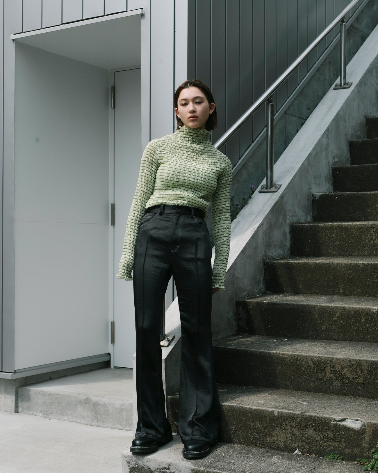 フレアステッチパンツ – tiit tokyo