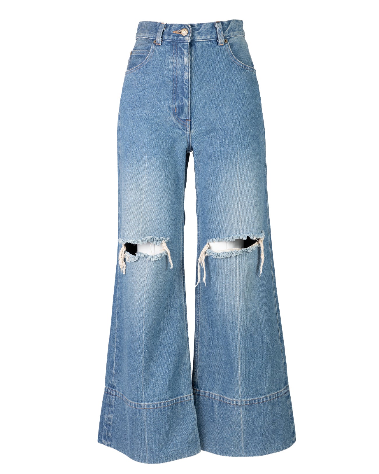 denim pants (indigo) – tiit tokyo