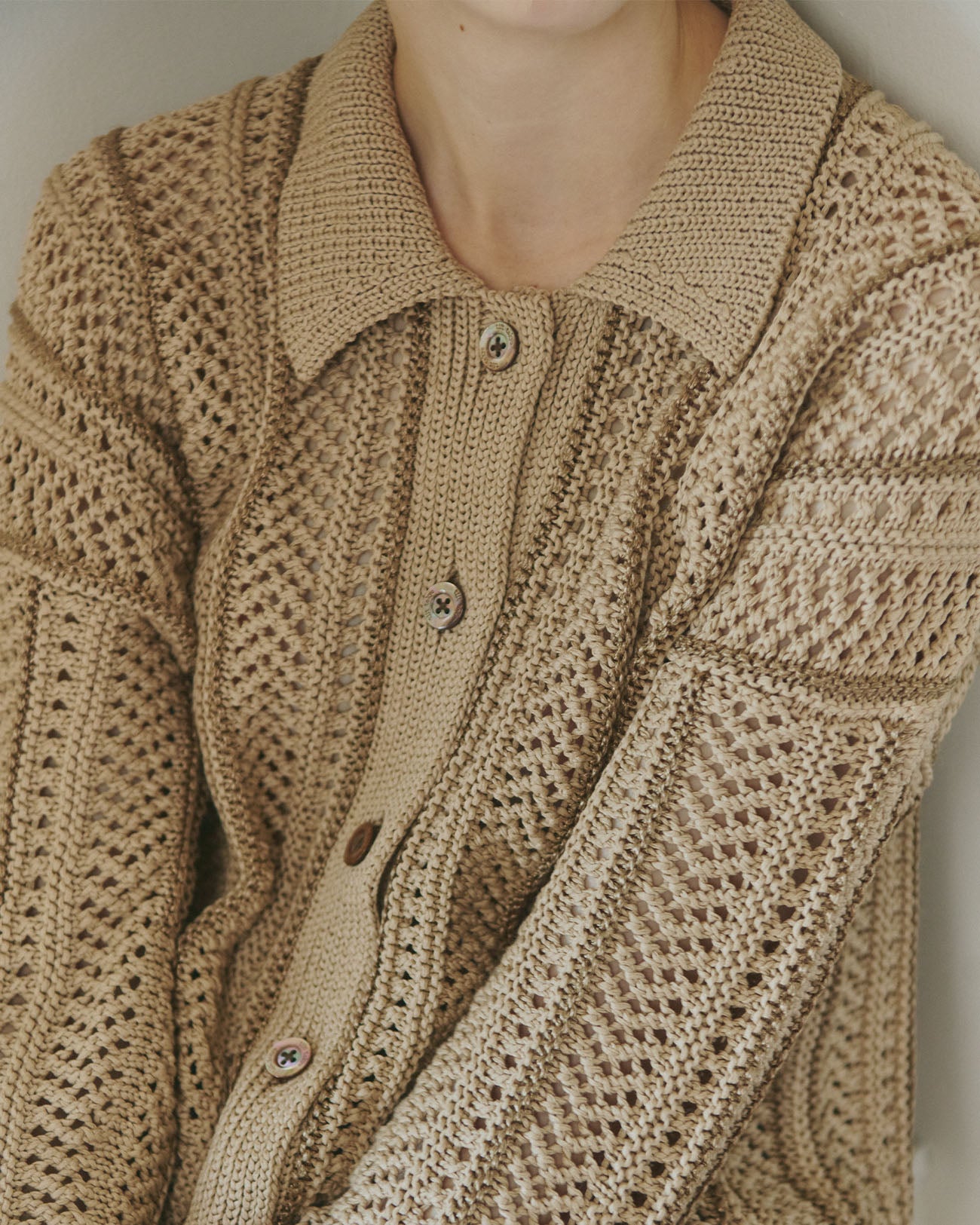 crochet cardigan – tiit tokyo