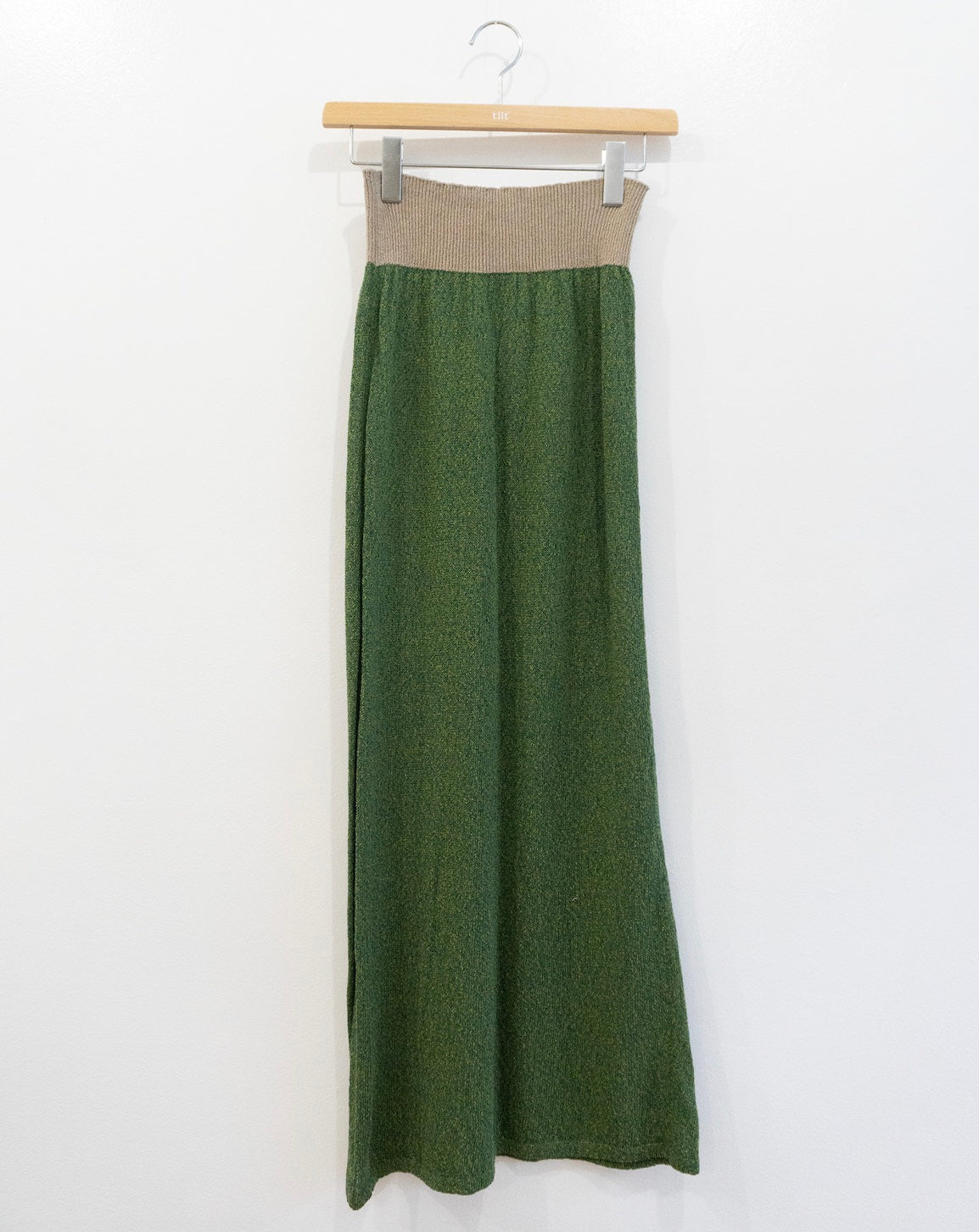 【yo BIOTOP】Knit tight long skirt